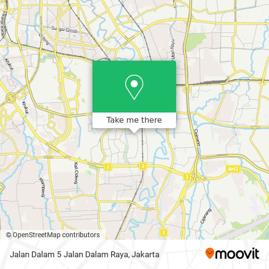 Jalan Dalam 5 Jalan Dalam Raya map