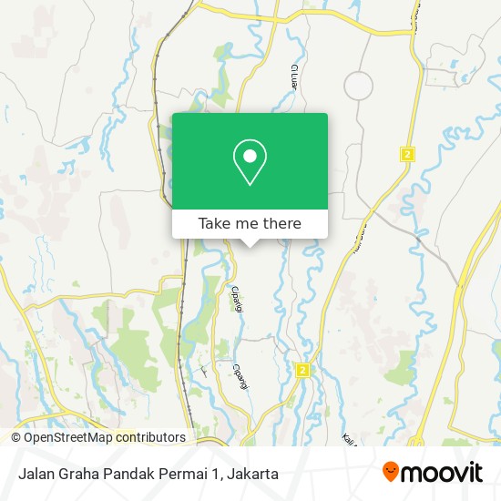 Jalan Graha Pandak Permai 1 map