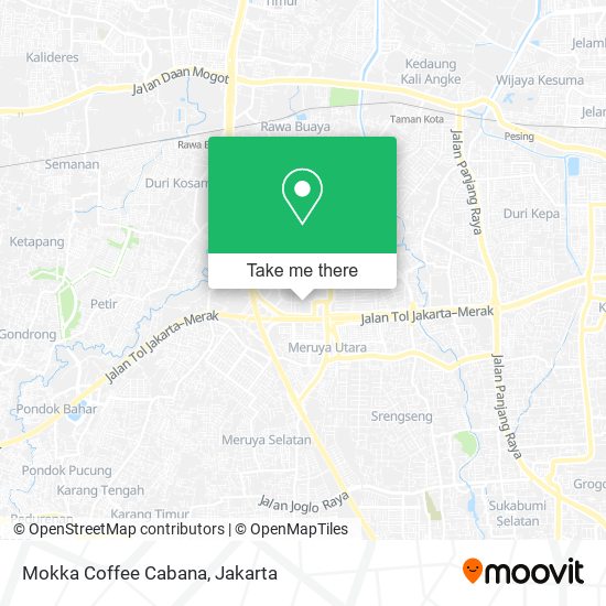 Mokka Coffee Cabana map