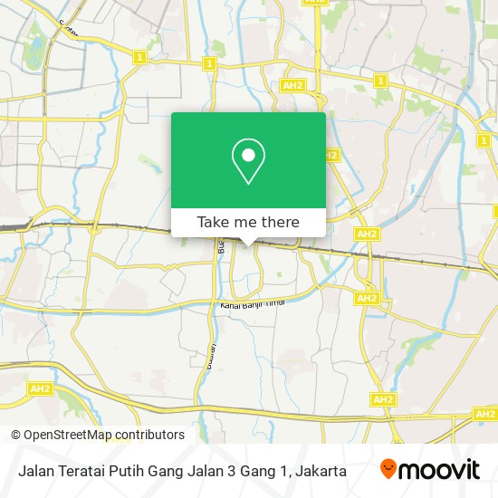 Jalan Teratai Putih Gang Jalan 3 Gang 1 map