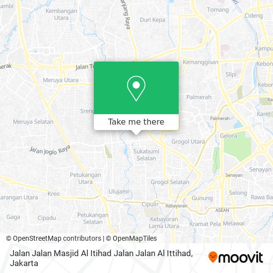 Jalan Jalan Masjid Al Itihad Jalan Jalan Al Ittihad map