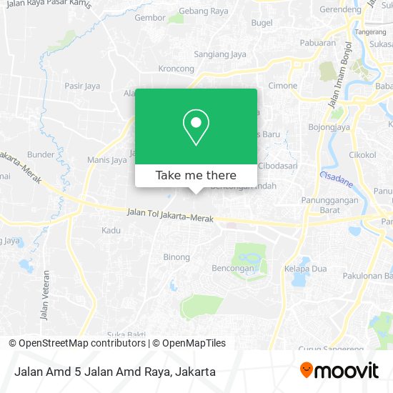 Jalan Amd 5 Jalan Amd Raya map