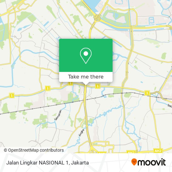 Jalan Lingkar NASIONAL 1 map