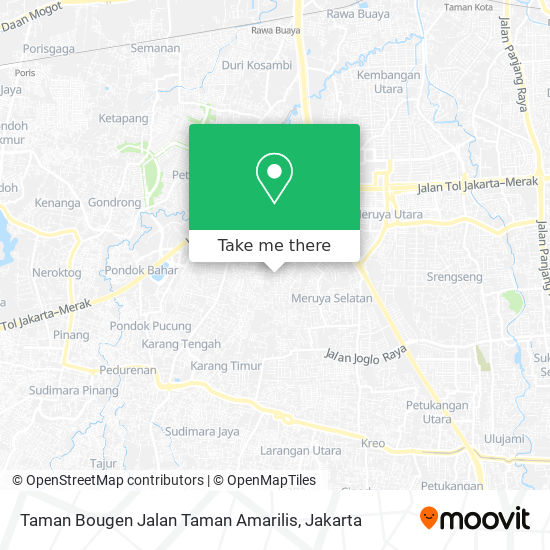 Taman Bougen Jalan Taman Amarilis map