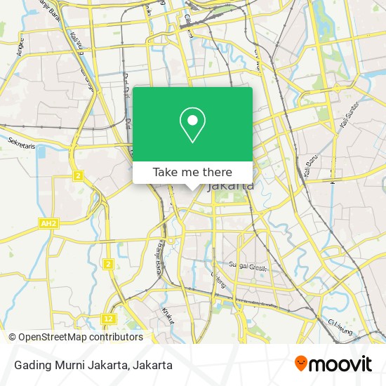 Gading Murni Jakarta map