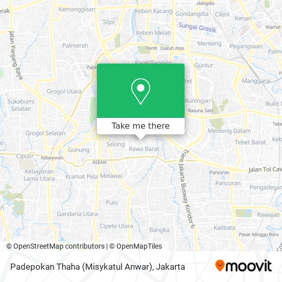 Padepokan Thaha (Misykatul Anwar) map