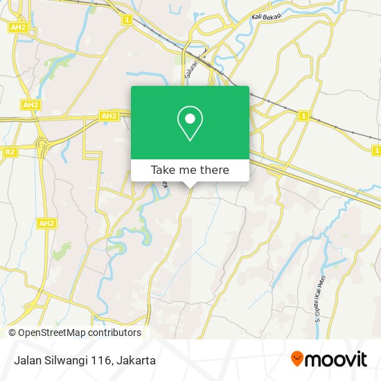 Jalan Silwangi 116 map