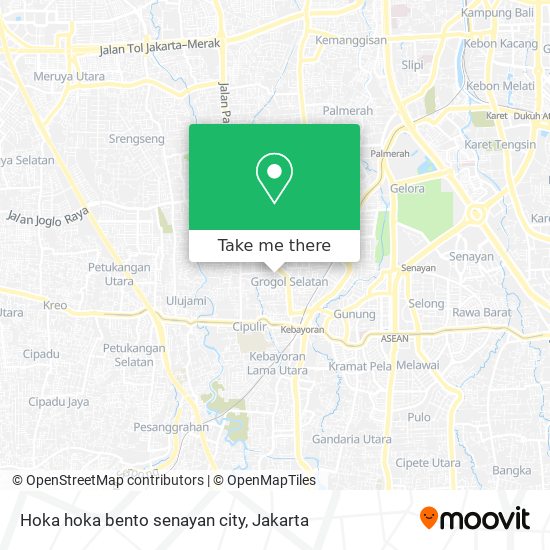 Hoka hoka bento senayan city map