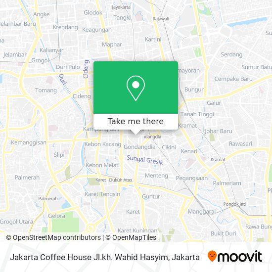 Jakarta Coffee House Jl.kh. Wahid Hasyim map