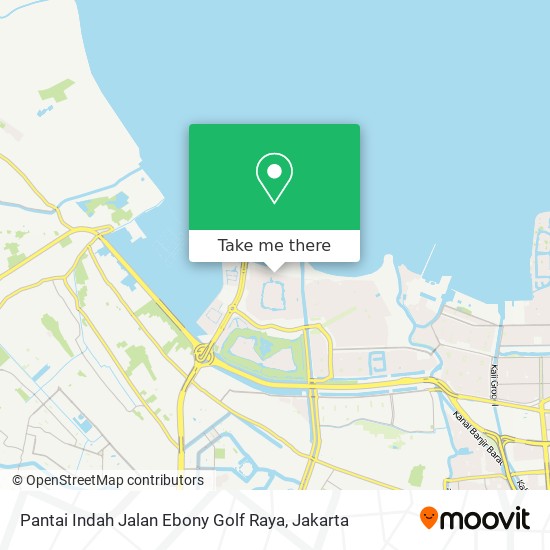 Pantai Indah Jalan Ebony Golf Raya map
