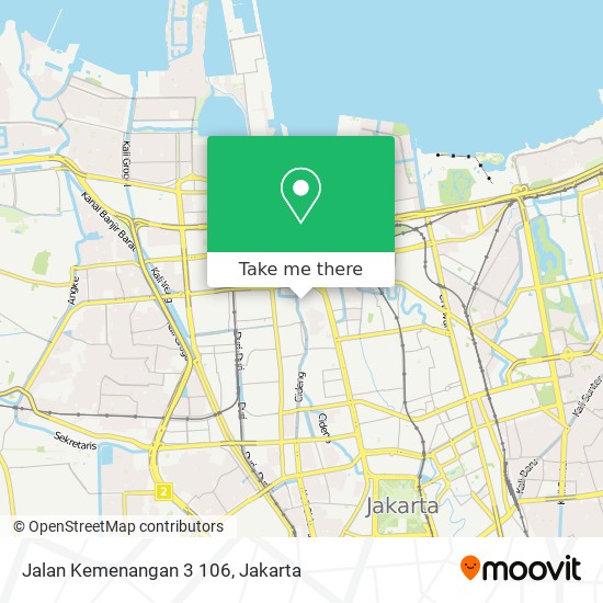 Jalan Kemenangan 3 106 map