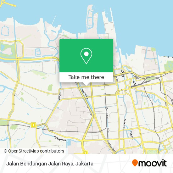 Jalan Bendungan Jalan Raya map