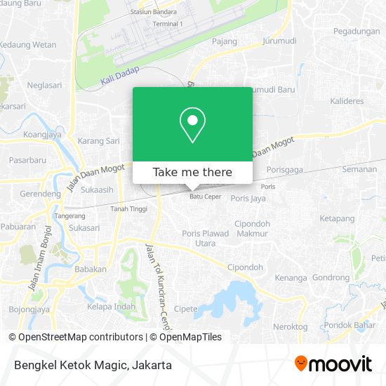 Bengkel Ketok Magic map