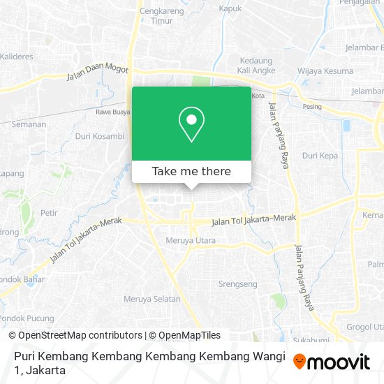 Puri Kembang Kembang Kembang Kembang Wangi 1 map