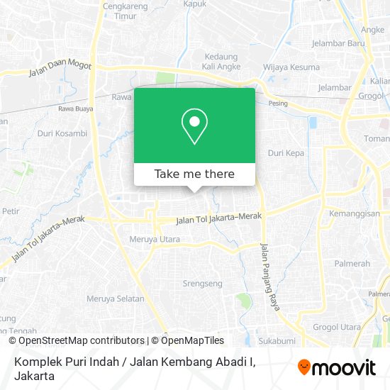 Komplek Puri Indah / Jalan Kembang Abadi I map