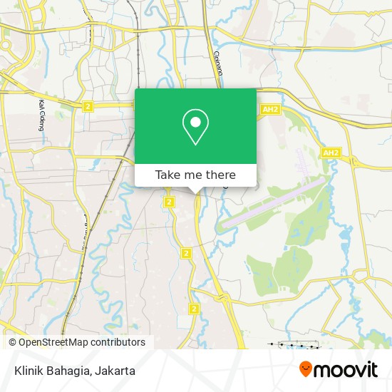 Klinik Bahagia map