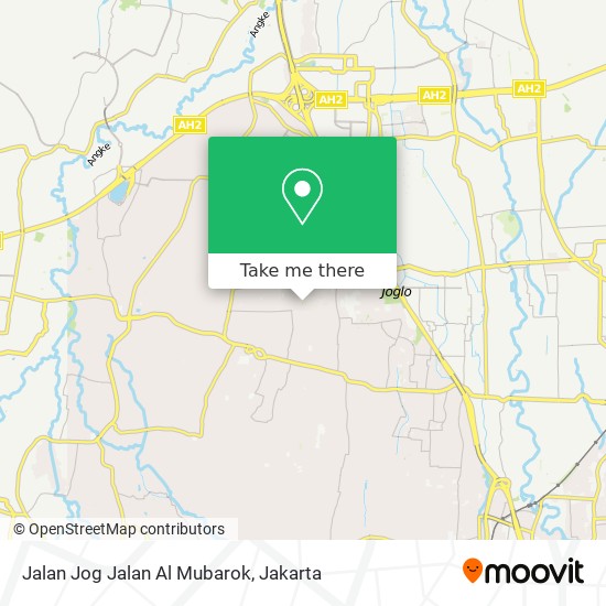 Jalan Jog Jalan Al Mubarok map