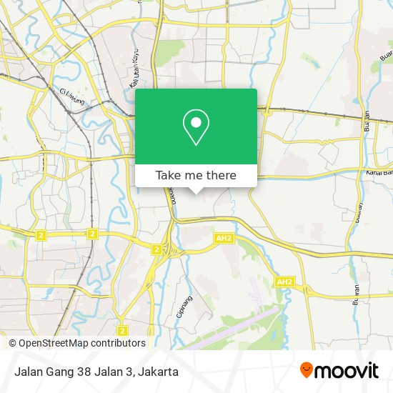 Jalan Gang 38 Jalan 3 map