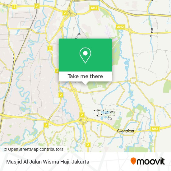 Masjid Al Jalan Wisma Haji map