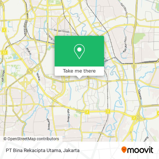 PT Bina Rekacipta Utama map