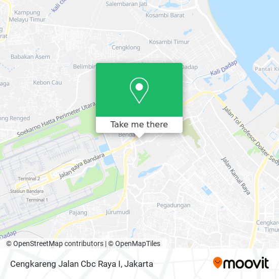 Cengkareng Jalan Cbc Raya I map