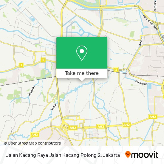 Jalan Kacang Raya Jalan Kacang Polong 2 map