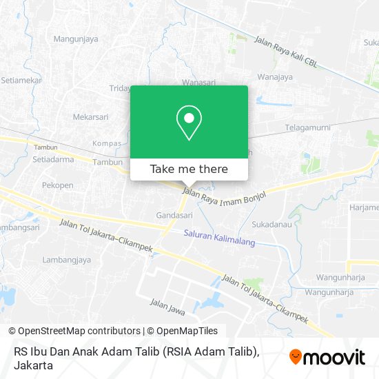 RS Ibu Dan Anak Adam Talib (RSIA Adam Talib) map