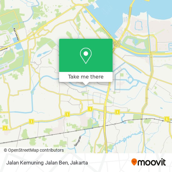 Jalan Kemuning Jalan Ben map