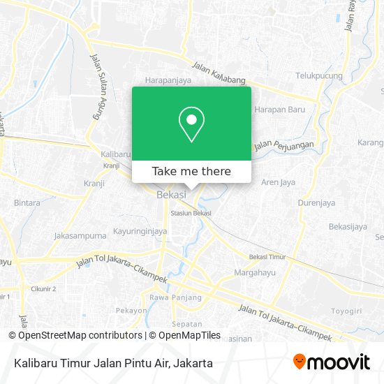 Kalibaru Timur Jalan Pintu Air map