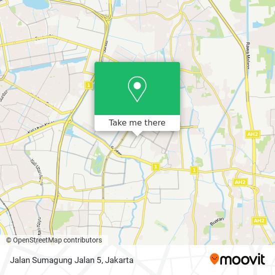 Jalan Sumagung Jalan 5 map