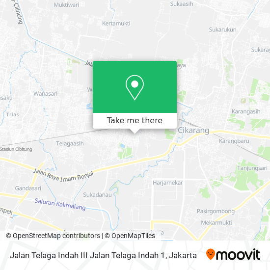 Jalan Telaga Indah III Jalan Telaga Indah 1 map