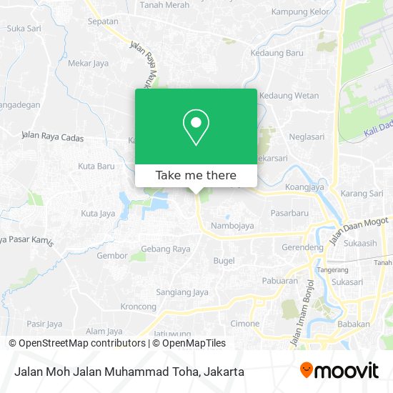 Jalan Moh Jalan Muhammad Toha map