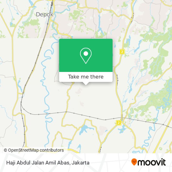 Haji Abdul Jalan Amil Abas map