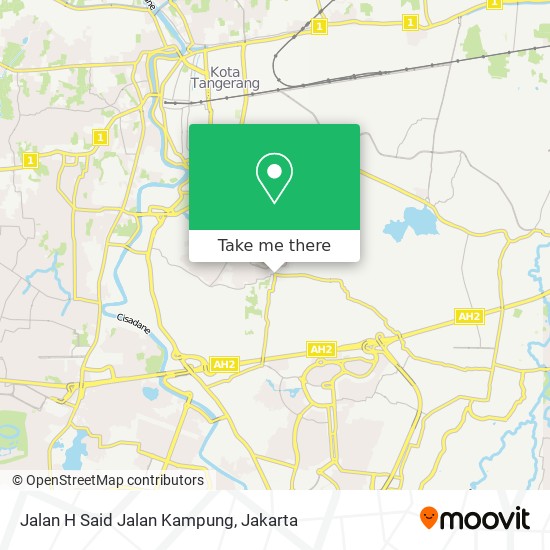 Jalan H Said Jalan Kampung map