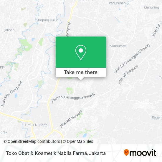 Toko Obat & Kosmetik Nabila Farma map