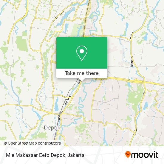 Mie Makassar Eefo Depok map