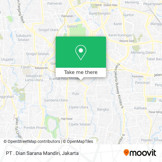 PT . Dian Sarana Mandiri map