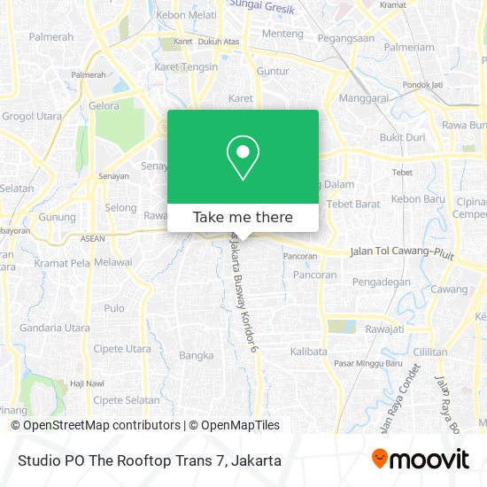 Studio PO The Rooftop Trans 7 map