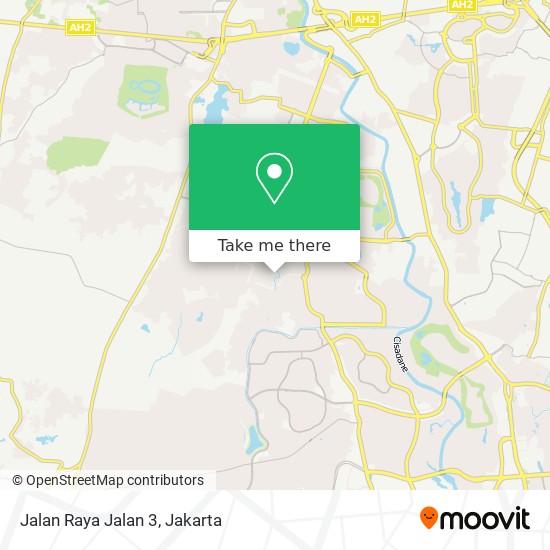 Jalan Raya Jalan 3 map