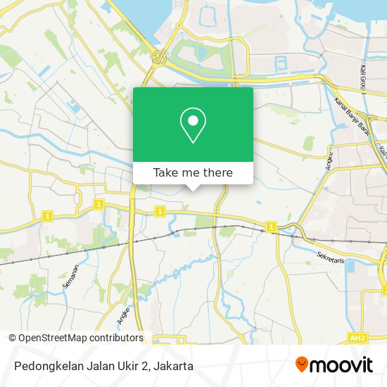 Pedongkelan Jalan Ukir 2 map