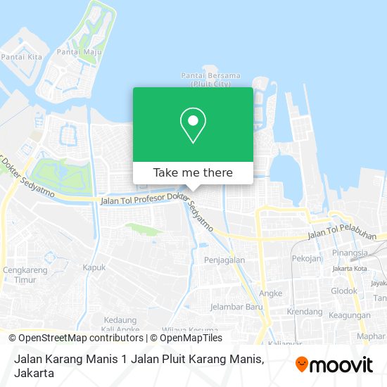 Jalan Karang Manis 1 Jalan Pluit Karang Manis map