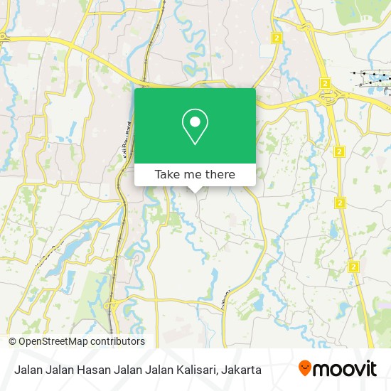 Jalan Jalan Hasan Jalan Jalan Kalisari map