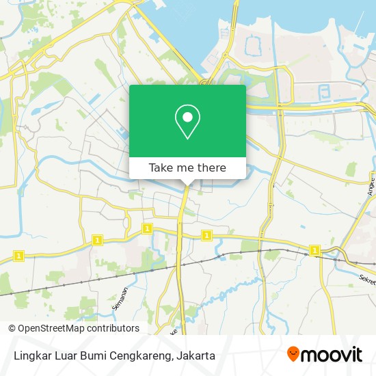 Lingkar Luar Bumi Cengkareng map