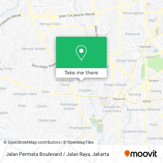 Jalan Permata Boulevard / Jalan Raya map
