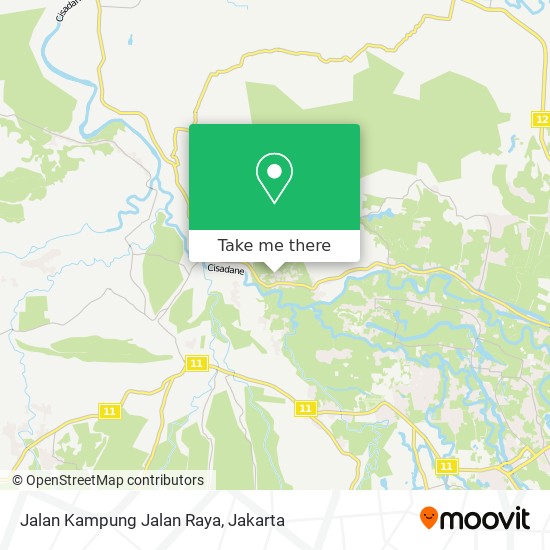 Jalan Kampung Jalan Raya map