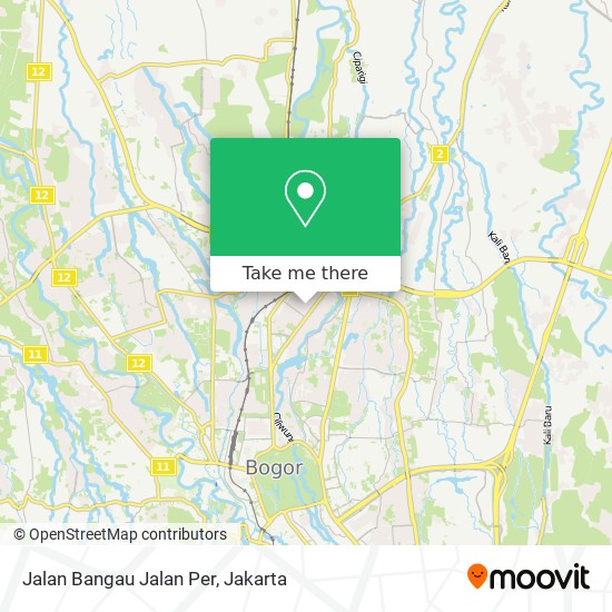 Jalan Bangau Jalan Per map