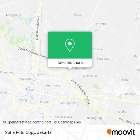 Setia Foto Copy map