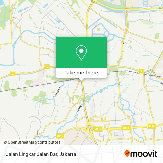 Jalan Lingkar Jalan Bar map