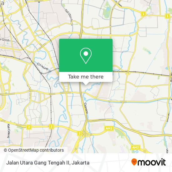 Jalan Utara Gang Tengah II map