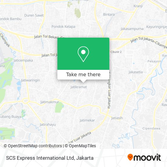 SCS Express International Ltd map